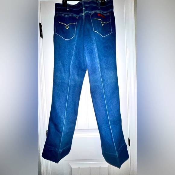 BRAXTON VTG 70’s 80’s Stretch Jeans Women's Dark Wash Sz.36 - Picture 3 of 11